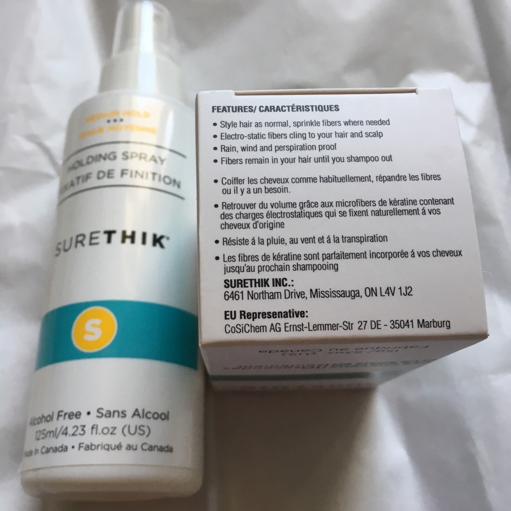 SureThik Hair Thickening Fibers & Holding Spray - Picture 5 of 7